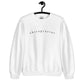 Chiropractor Minimalist Unisex Crewneck Sweatshirt