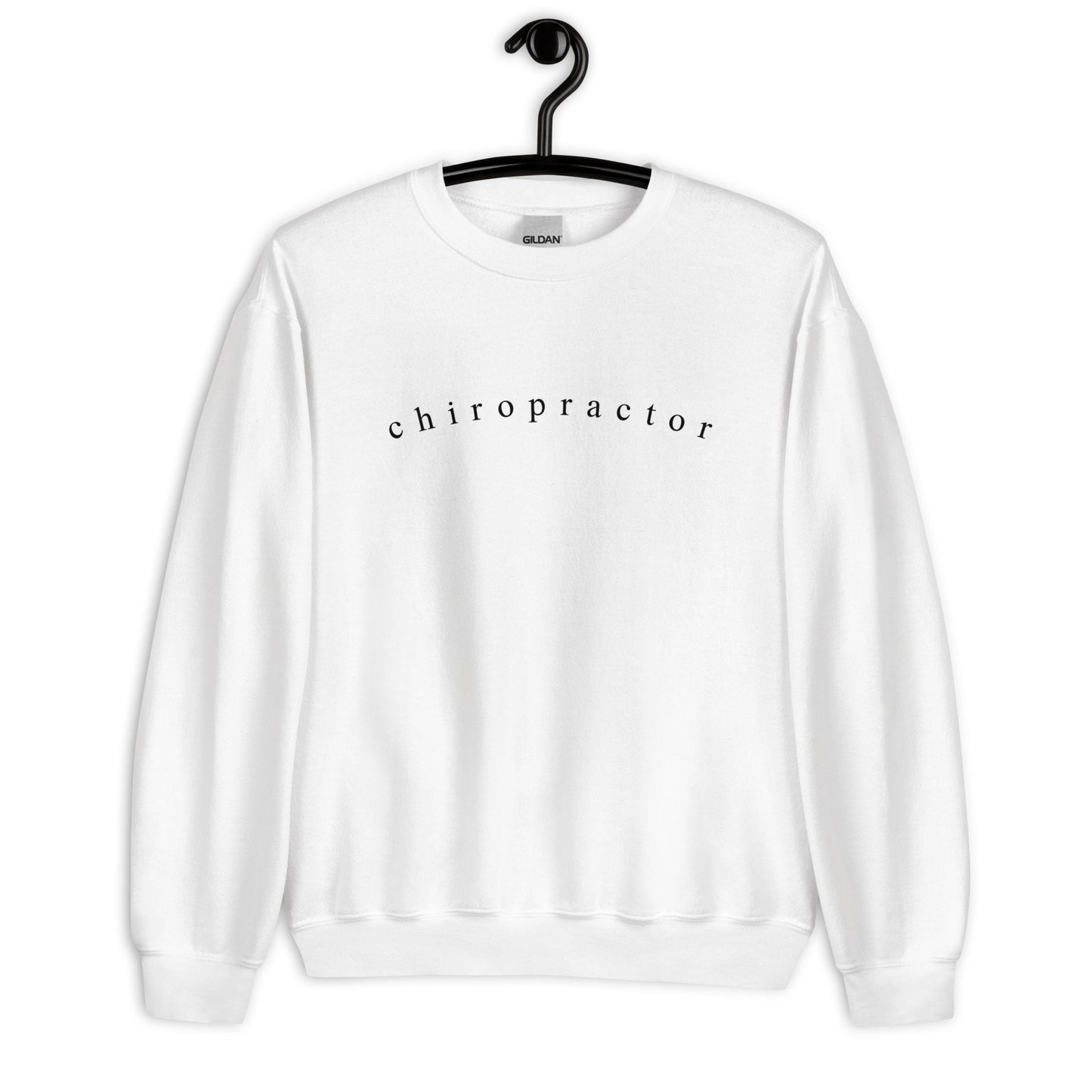 Chiropractor Minimalist Unisex Crewneck Sweatshirt