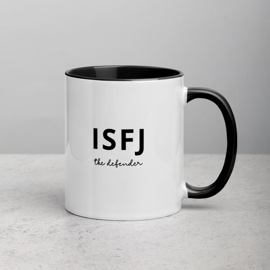 ISFJ The Defender | Personality Type Mug with Color Inside