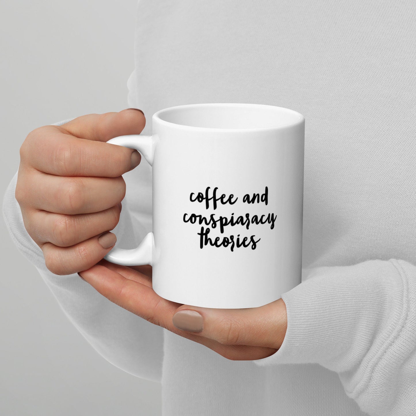 Coffee And Conspiracy Theories Mug