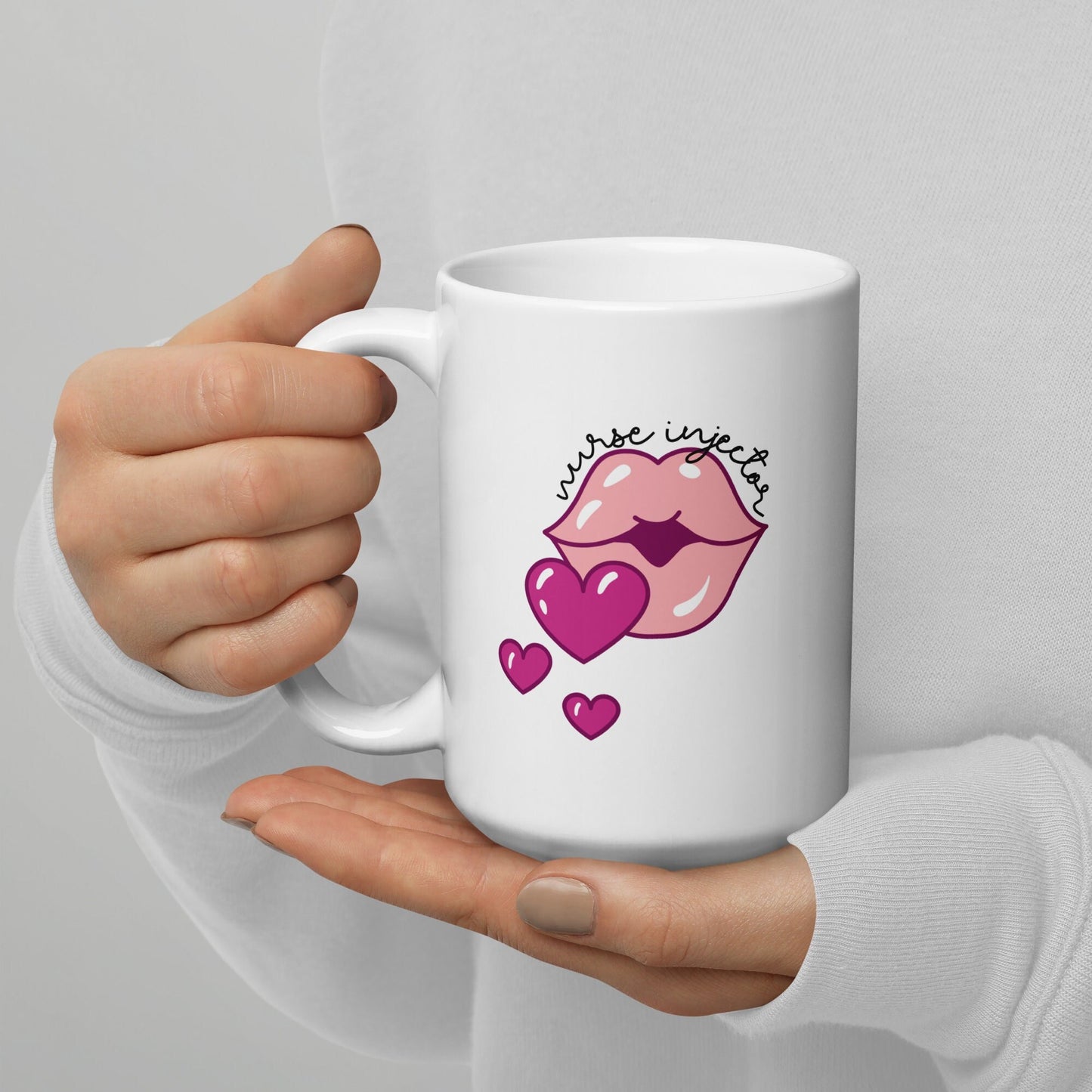 Nurse Injector, Big Lips, Aesthetic Nurse Mug