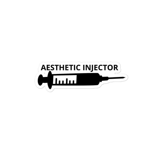 Aesthetic Injector Syringe Stickers | Nurse, Botox, Filler, Bubble-Free Stickers