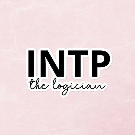 INTP The Logician | Personality Type Psychology Bubble-Free Stickers