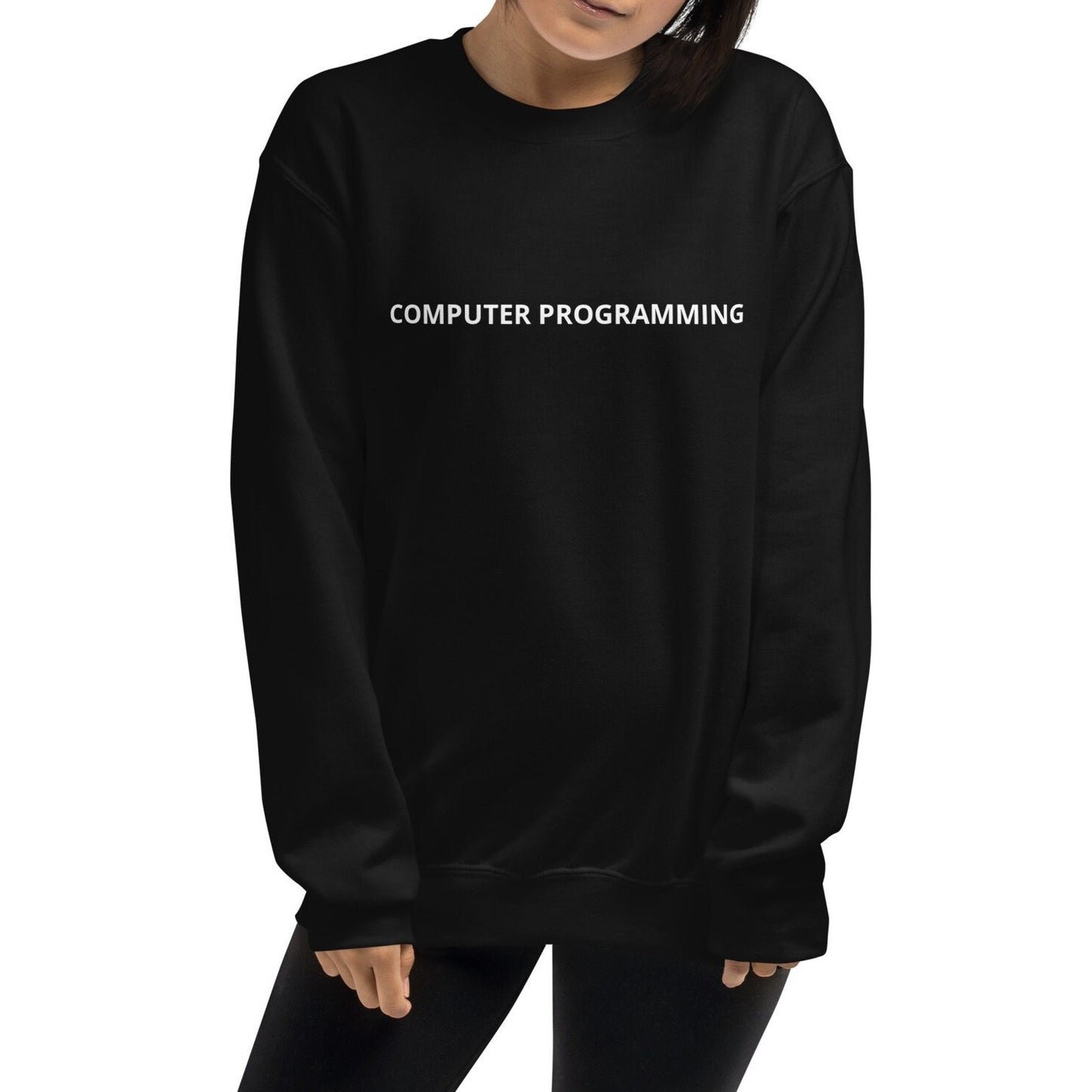 Computer Programming Crewneck, Computer Science, Tech, Software Engineer Unisex Sweatshirt