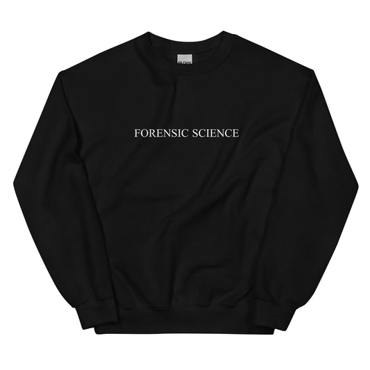 Forensic Science Crewneck, Forensics, Criminology Law, Crime Lab, Crime Investigator Unisex Sweatshirt