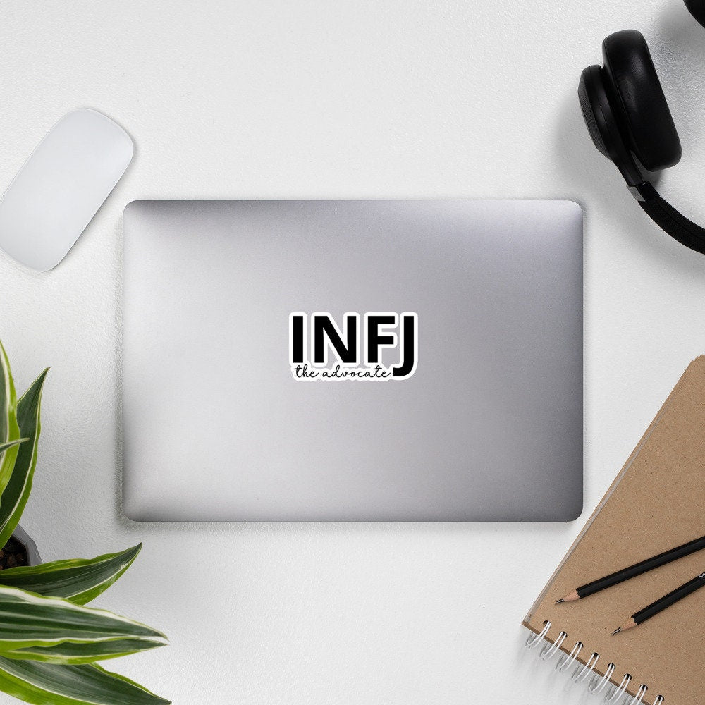 INFJ The Advocate Sticker | Personality Type Psychology Bubble-Free Stickers