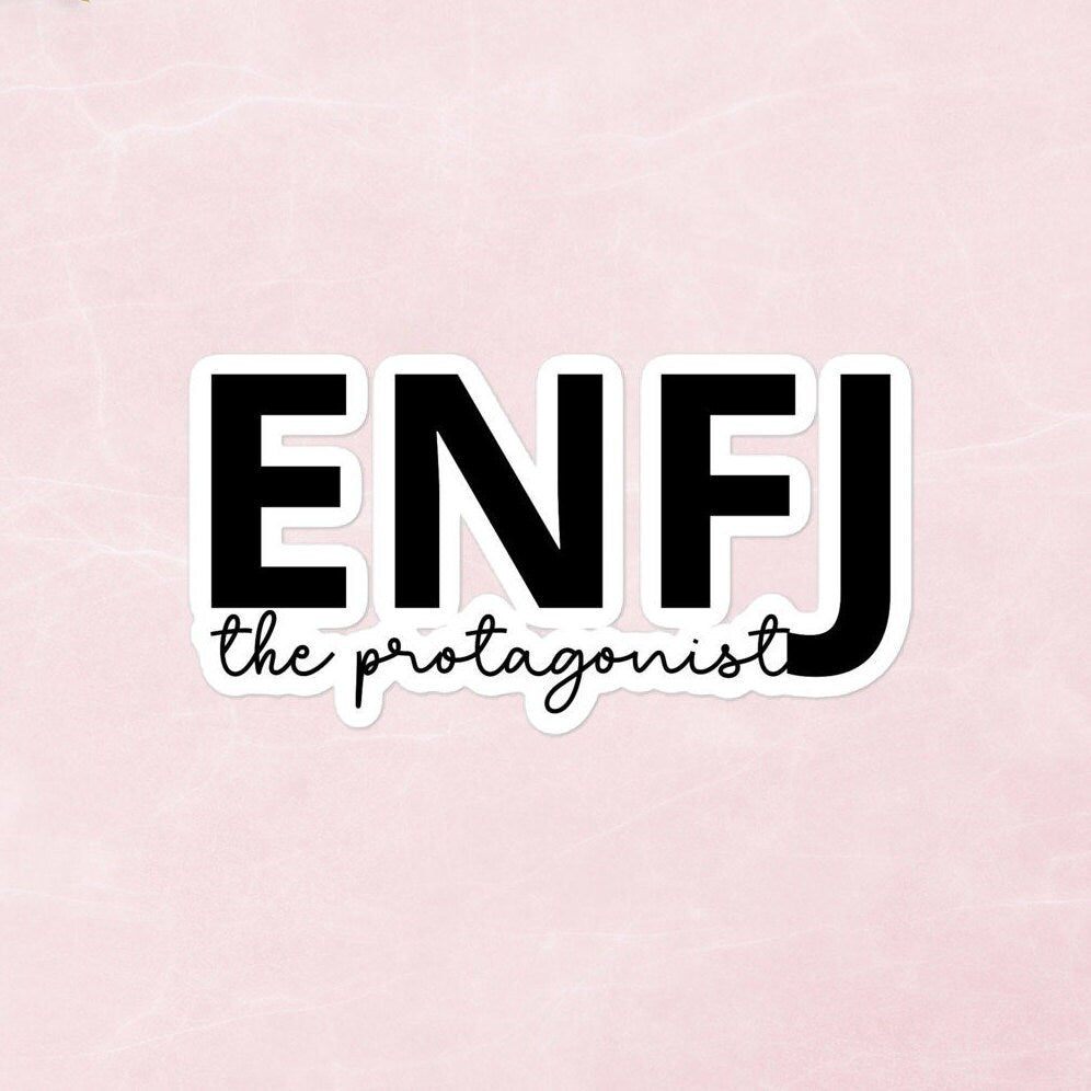 ENFJ The Protagonist Stickers | Personality Type, Psychology Bubble-Free Stickers