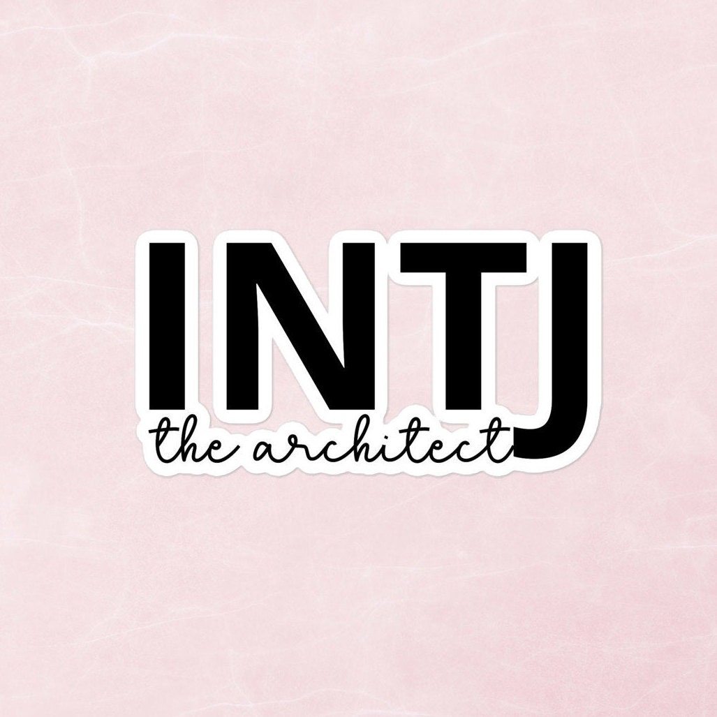 INTJ The Architect | Personality Type Psychology Bubble-Free Stickers