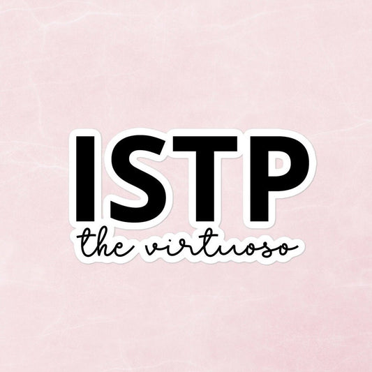 ISTP The Virtuoso | Personality Type Psychology Bubble-Free Stickers