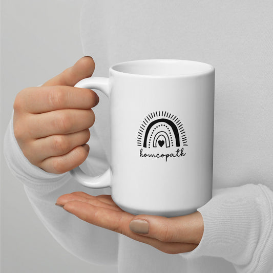 Homeopath Dainty Rainbow, Homeopathy, Naturopath Practitioner, Naturopathy, Naturopathic, Holistic Medicine Mug
