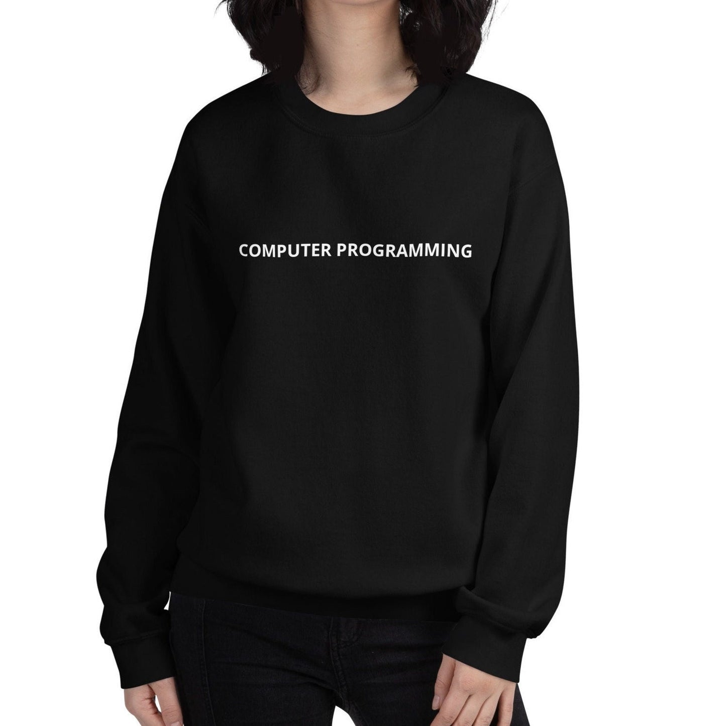 Computer Programming Crewneck, Computer Science, Tech, Software Engineer Unisex Sweatshirt