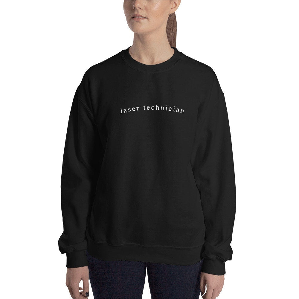 Laser Technician Crewneck, CLT, Laser Tech, Medical Aesthetician, Medical Aesthetics, Laser Hair Removal Unisex Sweatshirt