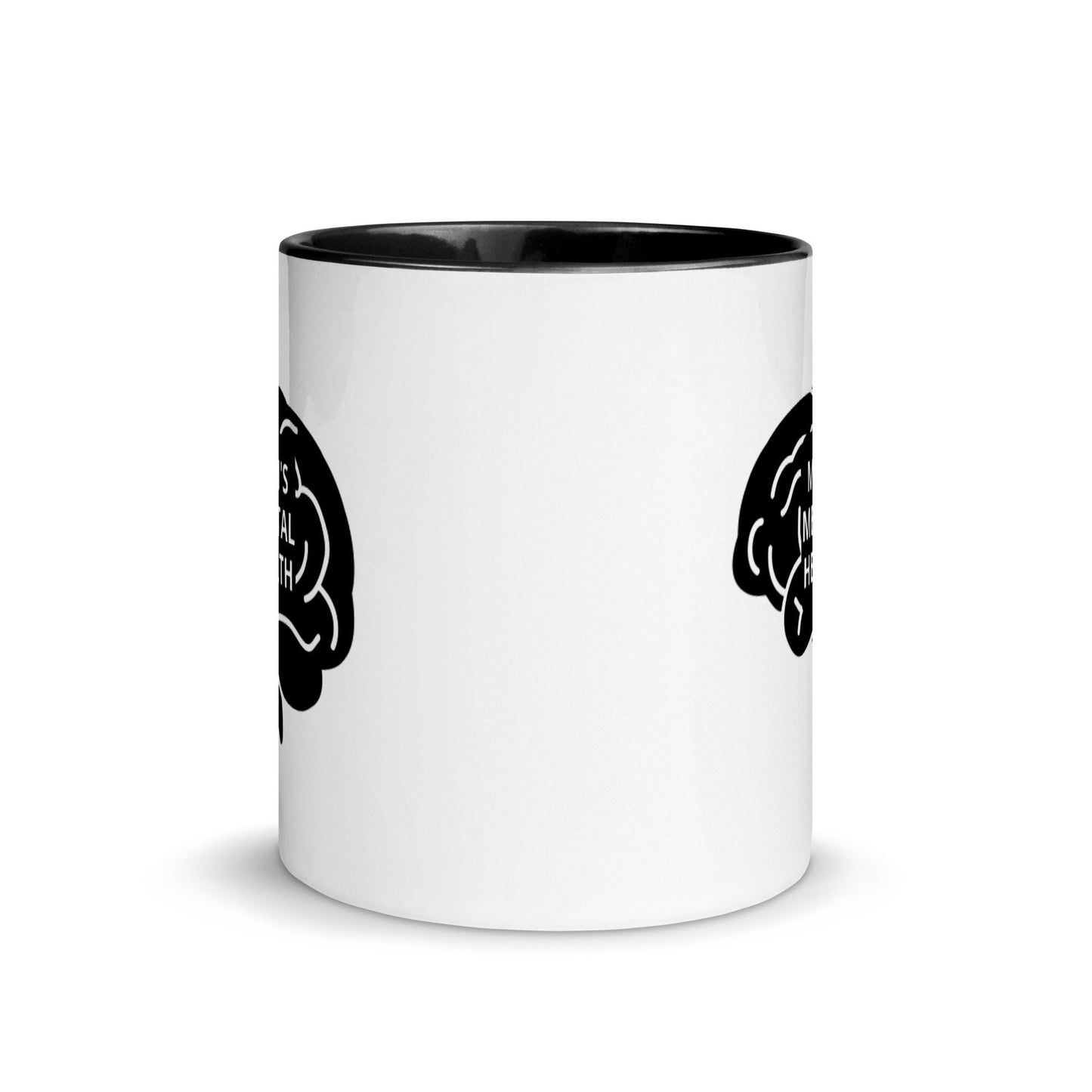 Men's Mental Health Mug with Color Inside, Mental Health Awareness