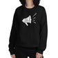 Your Voice Matters Loudspeaker Crewneck, Advocacy Unisex Sweatshirt
