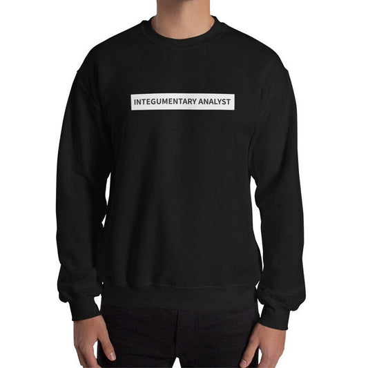 Integumentary Analyst Crewneck, Skin, Dermatology, Aesthetician, Aesthetic Nurse Unisex Sweatshirt