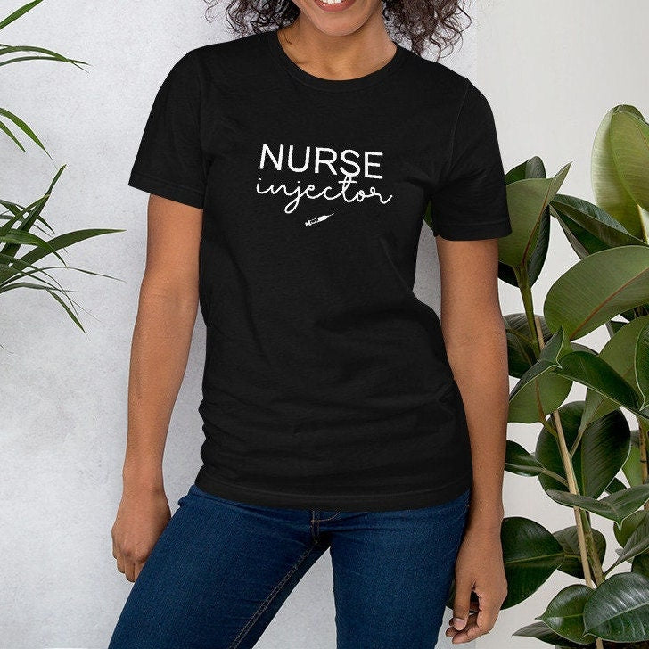 Nurse Injector Syringe Short-Sleeve Unisex T-Shirt
