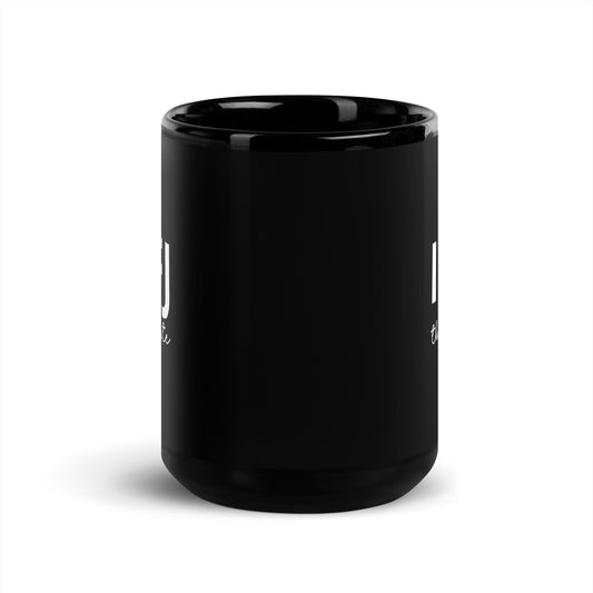 INFJ The Advocate Black Glossy Mug, Personality Type