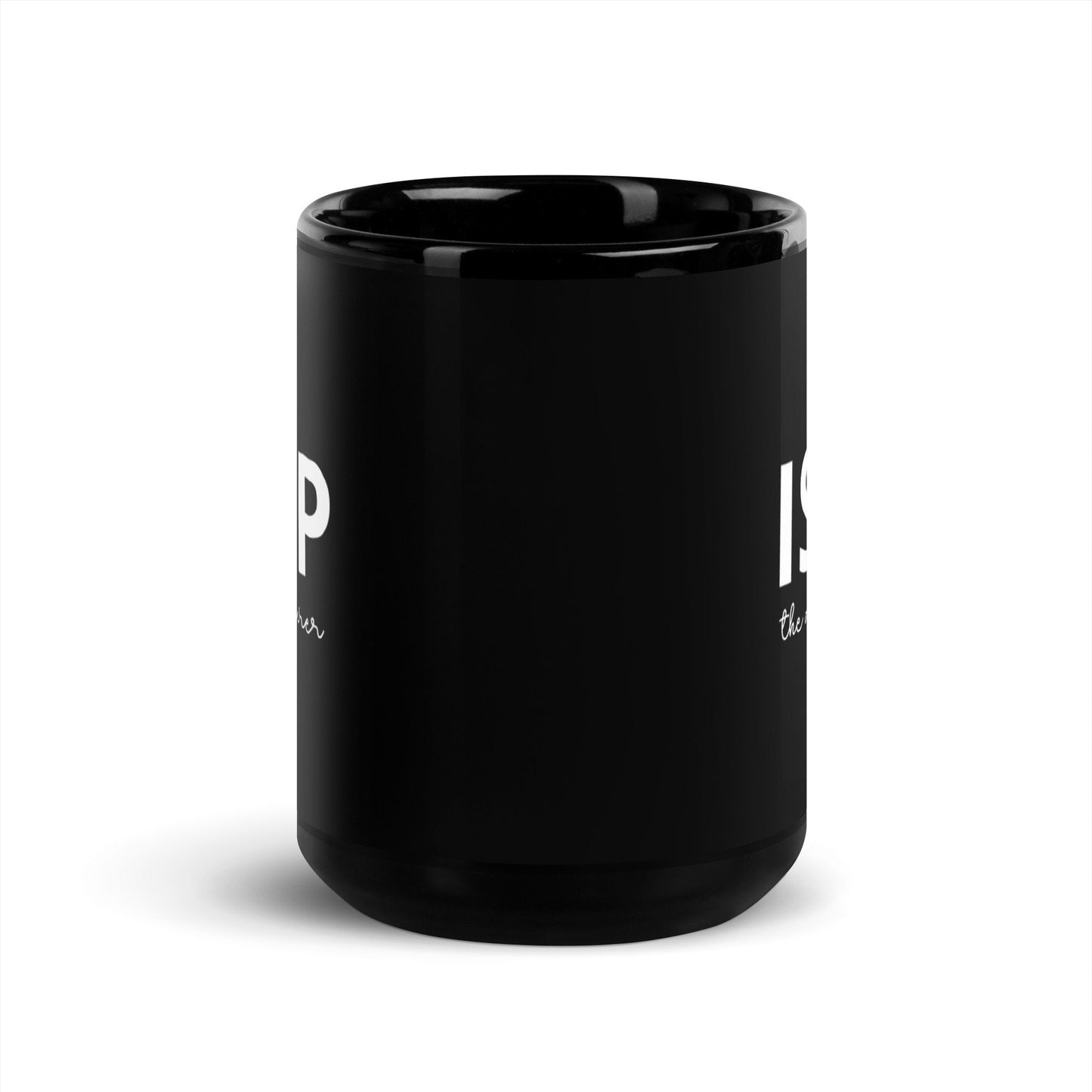 ISFP The Adventurer Black Glossy Mug, MBTI, Personality Type
