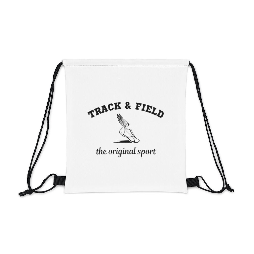 Track & Field The Original Sport Outdoor Drawstring Bag