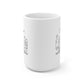 Chicago Skyline Bean Ceramic Mug 15oz