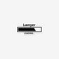 Lawyer Loading Bubble-Free Stickers