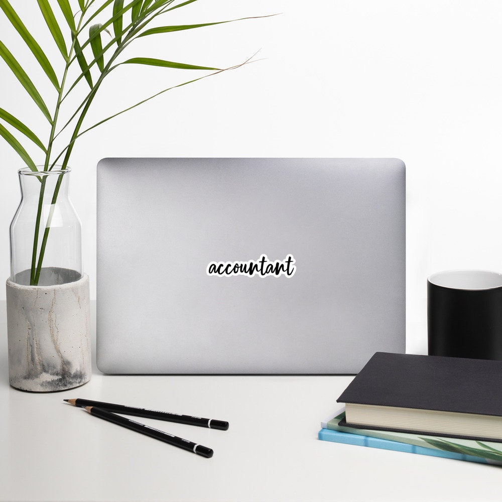 Accountant Bubble-Free Stickers