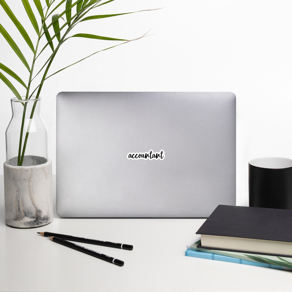 Accountant Bubble-Free Stickers