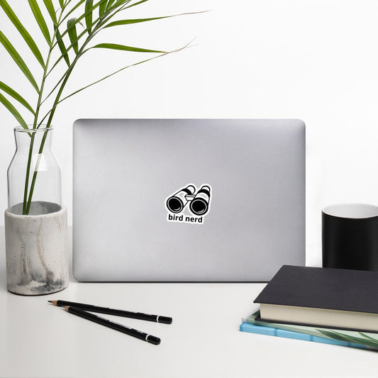Bird Nerd Bubble-Free Stickers