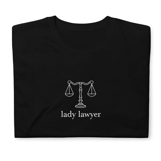 Lady Lawyer Scales Short-Sleeve Unisex T-Shirt