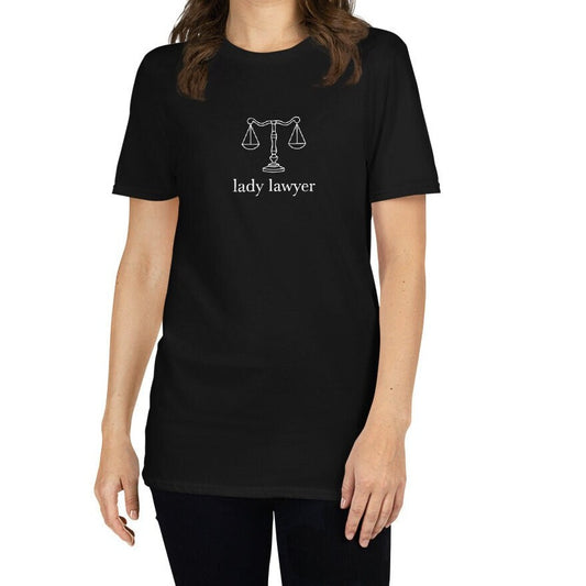 Lady Lawyer Scales Short-Sleeve Unisex T-Shirt
