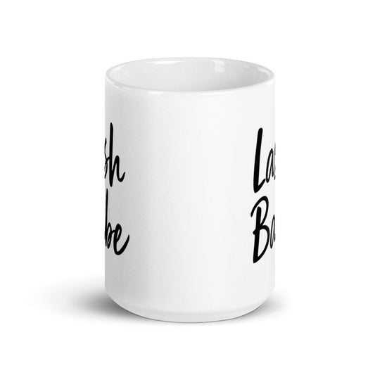 Lash Babe White Glossy Mug