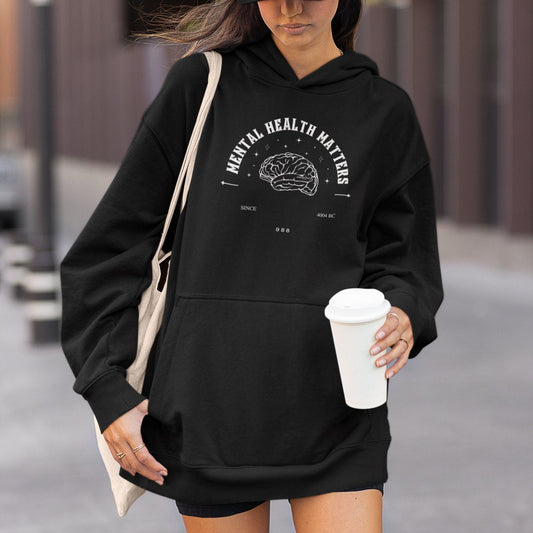 Mental Health Matters Mystical Brain Unisex Hoodie Sweatshirt