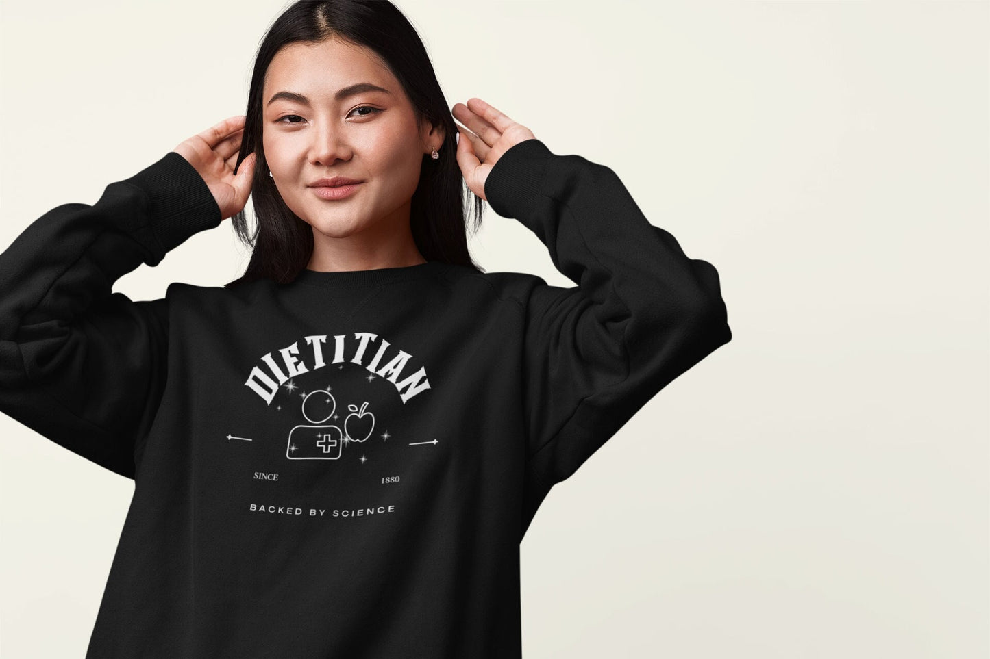 Dietitian Backed By Science Unisex Crewneck Sweatshirt