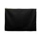 Neuroscience Black Minimalist Accessory Pouch