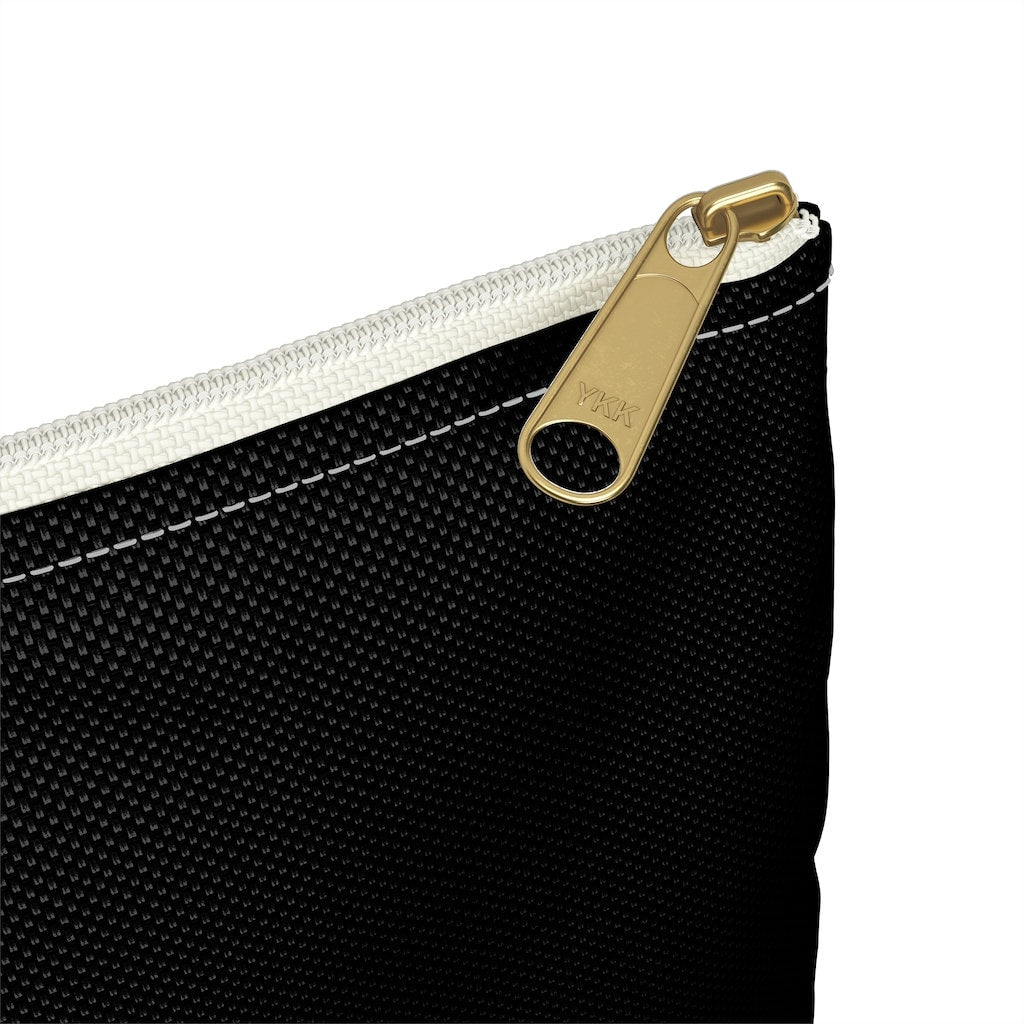 Neuroscience Black Minimalist Accessory Pouch