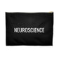 Neuroscience Black Minimalist Accessory Pouch