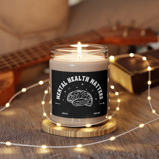 Mental Health Matters Mystical Sparkle Scented Soy Candle, 9oz