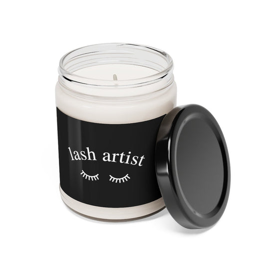 Lash Artist, Eyelashes, Lash Technician, Scented Soy Candle, 9oz