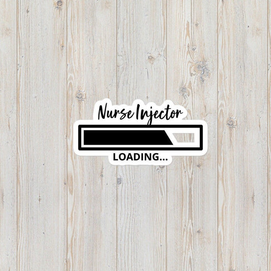 Nurse Injector Loading Bubble-Free Stickers