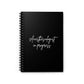 Anesthesiologist In Progress Spiral Notebook - Ruled Line
