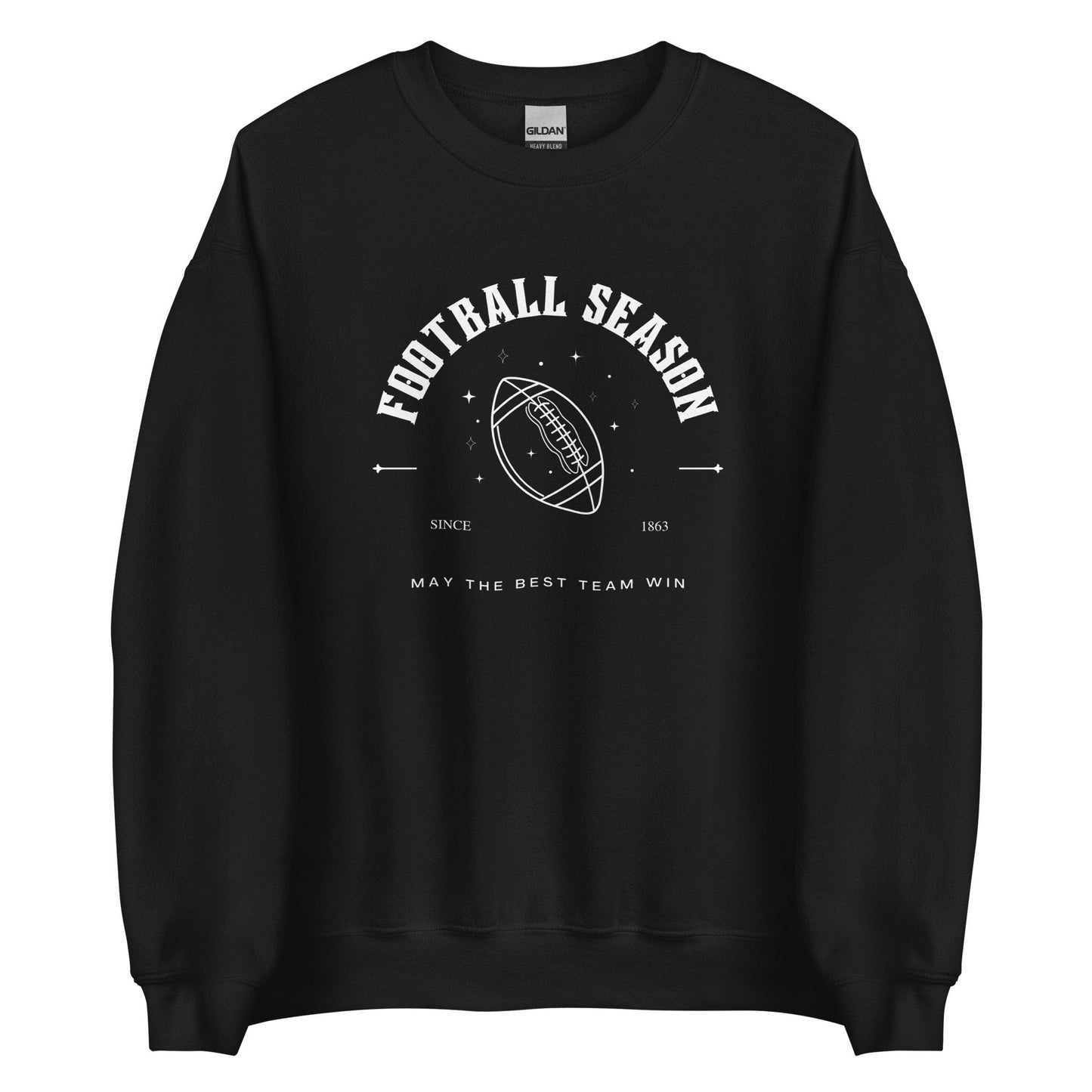 Football Season Twinkle Since 1863 May The Best Team Win Mystical Unisex Crewneck Sweatshirt