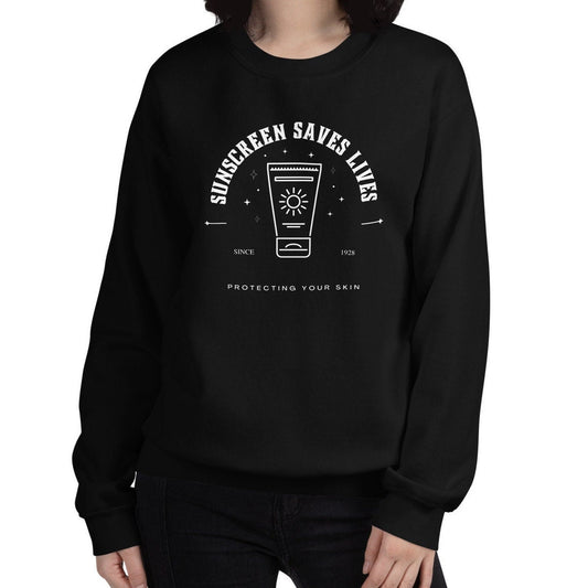 Sunscreen Saves Lives Twinkle Mystical Unisex Crewneck Sweatshirt