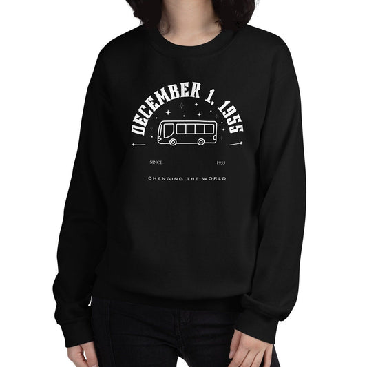 December 1st, 1955 Rosa Parks Bus Twinkle Mystical Unisex Crewneck Sweatshirt