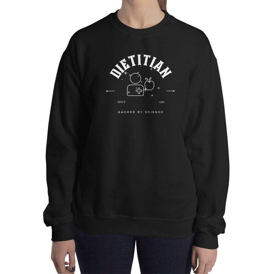 Dietitian Backed By Science Unisex Crewneck Sweatshirt