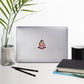 Caffeine Queen Giant Coffee Mug Bubble-Free Stickers