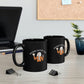 Oxford Coffee Club, Isaac Newton, Science Enlightenment, 11oz Black Mug