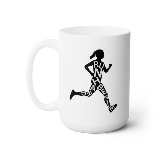 Run Hard, Be Nice Ceramic Mug 15oz