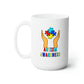 Autism Awareness, AWS, Ceramic Mug 15oz