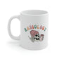 Radiology, Radiologist, Tech Colorful Cute Skeleton Coffee Ceramic Mug 11oz