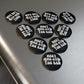 Meet Me At The Bar, Barbell, Gym, Fitness Button Magnet, Round (1 & 10 pcs)